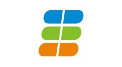 A blue, green and orange logo for the microsoft office.